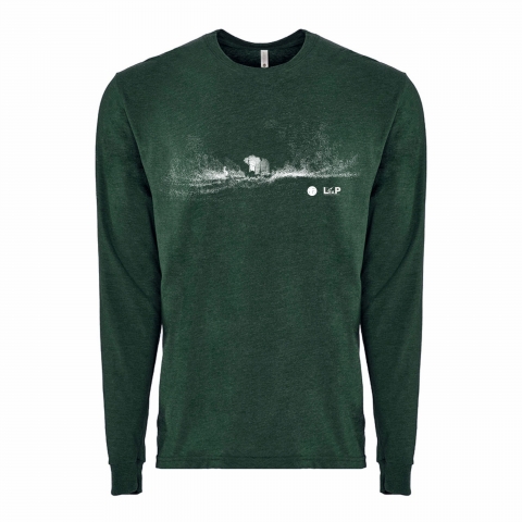 Next-Level-Unisex-Sueded-Long-Sleeve-T-Shirts_Heather-Forest-Green